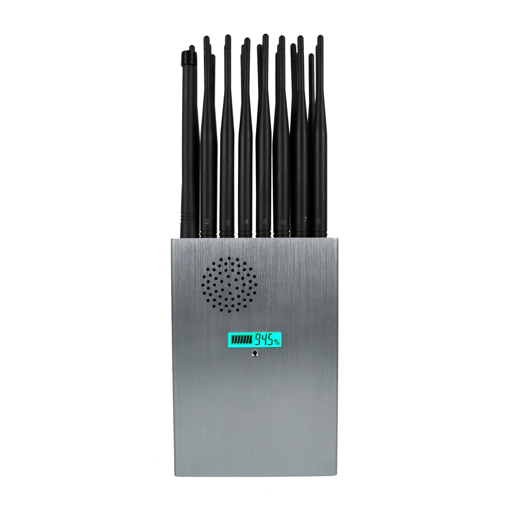 Tragbarer 24 Kanal GPS WiFi GSM LTE CDMA Funkblocker RF315MHz 433MHz ...