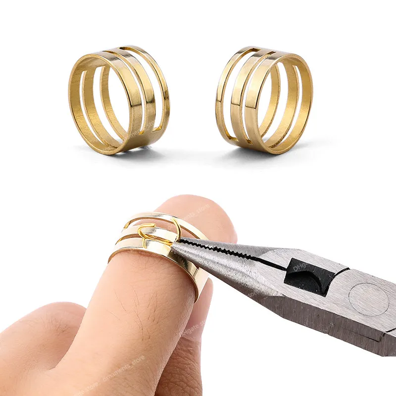 Easy Open Jump Ring Tool Set - 9x18mm Copper Jump Ring Opener & Closer ...