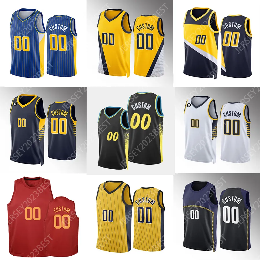 0 Tyrese Haliburton Basketball Jerseys 26 Ben Sheppard 1 Jarace Walker Indianas 3 Chris Duarte Bennedict Mathurin 24 Buddy Hield Paul Jalen George Smith Myles