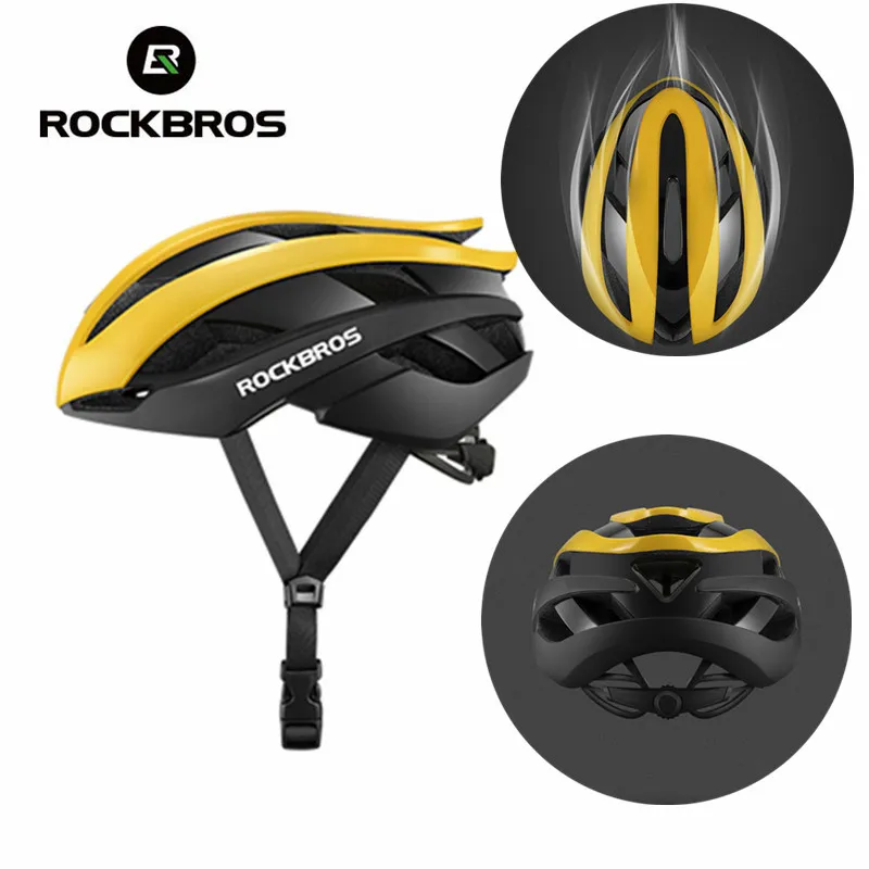 Cycling Helmets ROCKBROS Bicycle Ultralight Road Bike MTB Scooter Caps Motorcycle Casco Ciclismo 230418