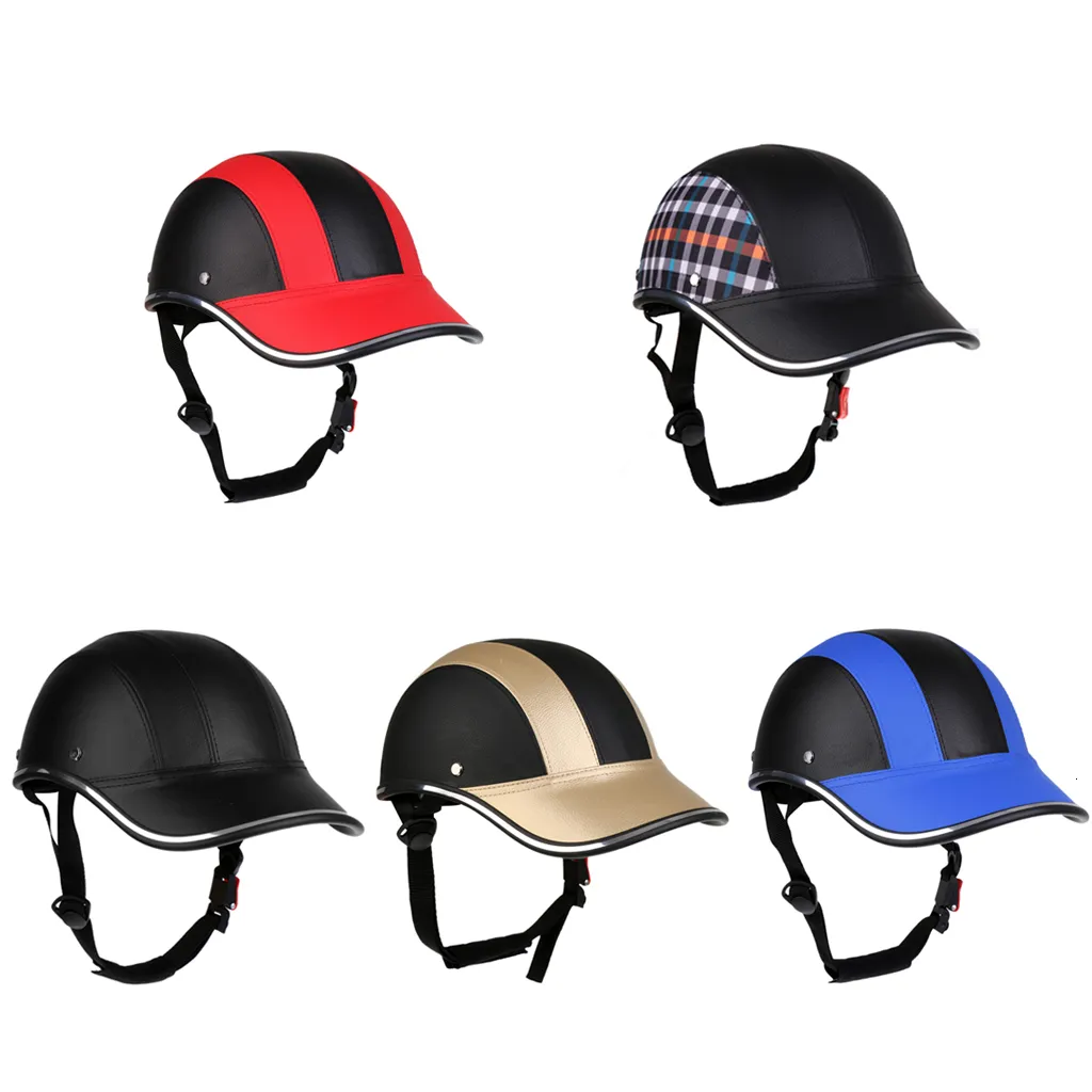 Cykelhjälmar Justerbara cykelmän Kvinnor Antiuv Skateboard Safety Baseball Cap Cykel för Motocross Outdoor Sports 230418