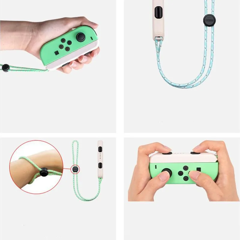 Hot Multicolour Wireless Bluetooth Gamepad Controller For Switch Console/NS Switch Gamepads Controllers Joystick/Nintendo Game Joy-Con With Hand Rope