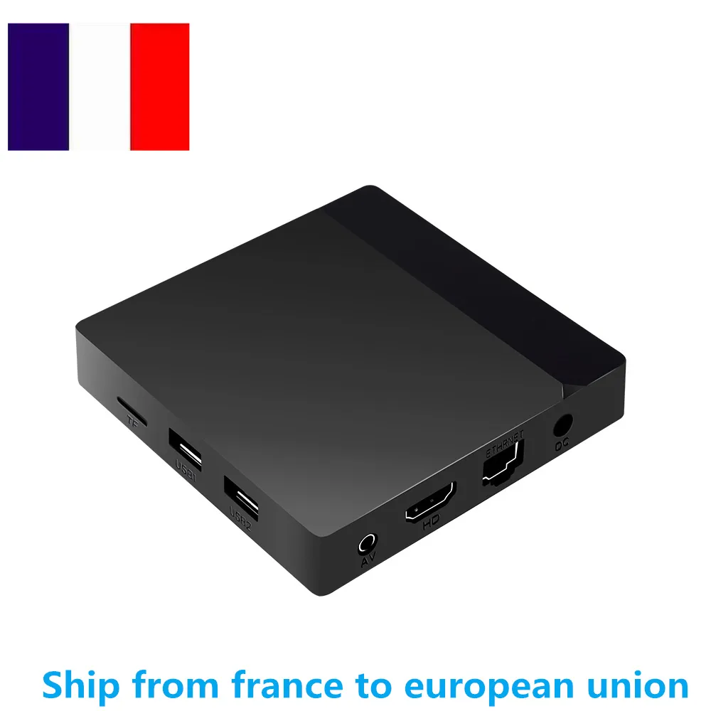 Schip uit Frankrijk Meelo XTV DUO 4K Amlogic S905W2 Android 11.0 online set-top-box smart tv box Dual WiFi LAN 100M