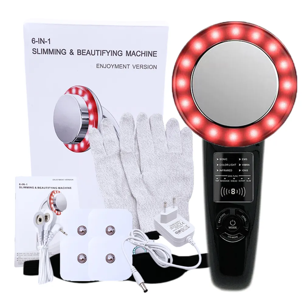 Slimming Belt 6 In 1 Ultrasound Cavitation Body Massager Weight Loss