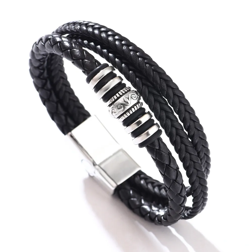 Boho Thin Strip Multilayer Leather Bracelets Shred Wrap Bracelet Simple  Jewelry | eBay