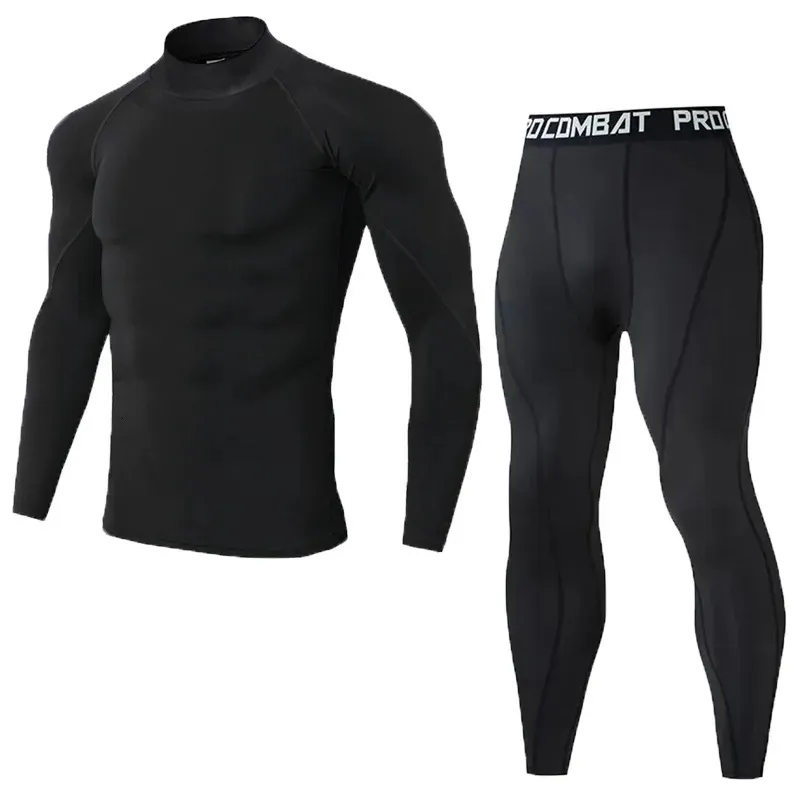 Survêtements pour hommes Ensemble de compression pour hommes Vêtements de sport pour hommes Gym Fitness Costumes Formation Jogging Sport Collants Vêtements Rashguard Running Survêtement Hommes 231117