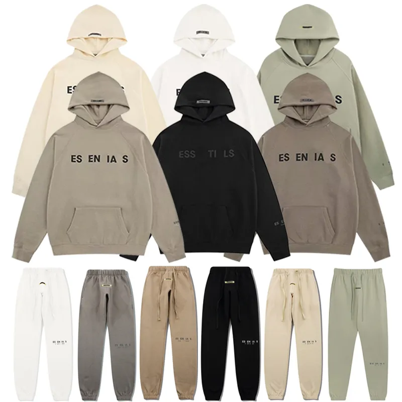 Designer Hoodie Top Quality Essentials Hoodies Mens Sweatshirts Womens Pullovers Hip Hop Tracksuit Oversized Jumper Warm Hoody Ladys Hoodie Highend Pants