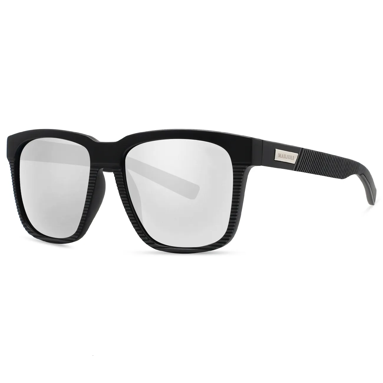 Vrouwen Mannen Flat Top Shield Zonnebril Oversized Vierkante Randloze