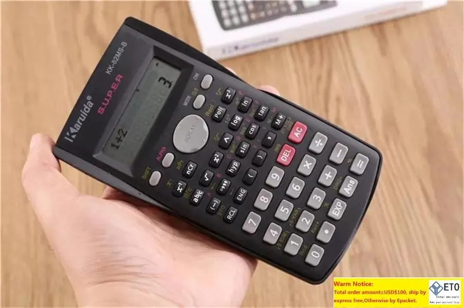 DHL School Engineering Scientific Calculator Stationery Scientific Function Calculator Students Stationary Calculating Tool