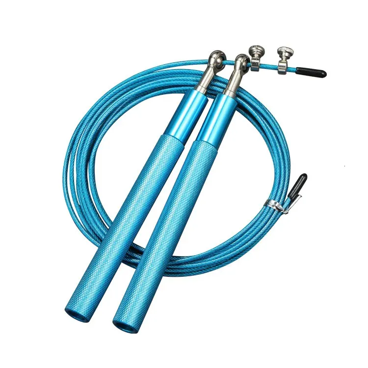 Jumping Rope Bearing Skipping Rope Crossfit Men Workout Equipment Steel Wire Home Gym Exercise and Fitness MMA Boxing Training