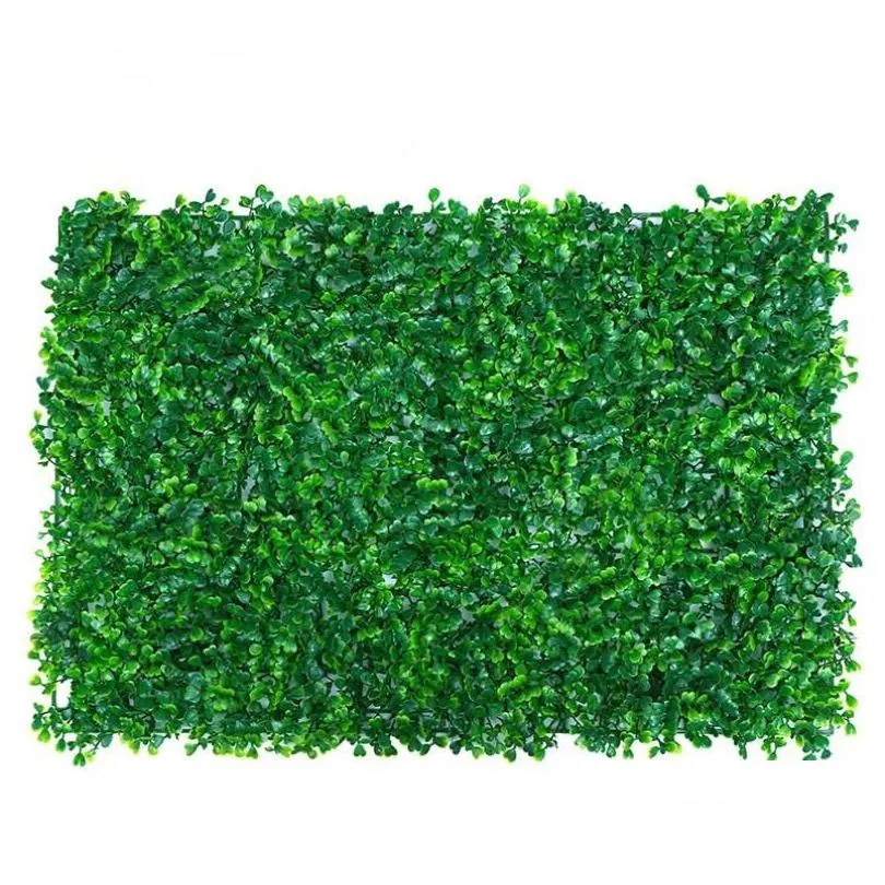 Faux verdure florale fausse verdure gazon artificiel plante panneaux de pelouse clôture murale maison jardin toile de fond décor gazon pour chien zone pour animaux de compagnie en Dhez3