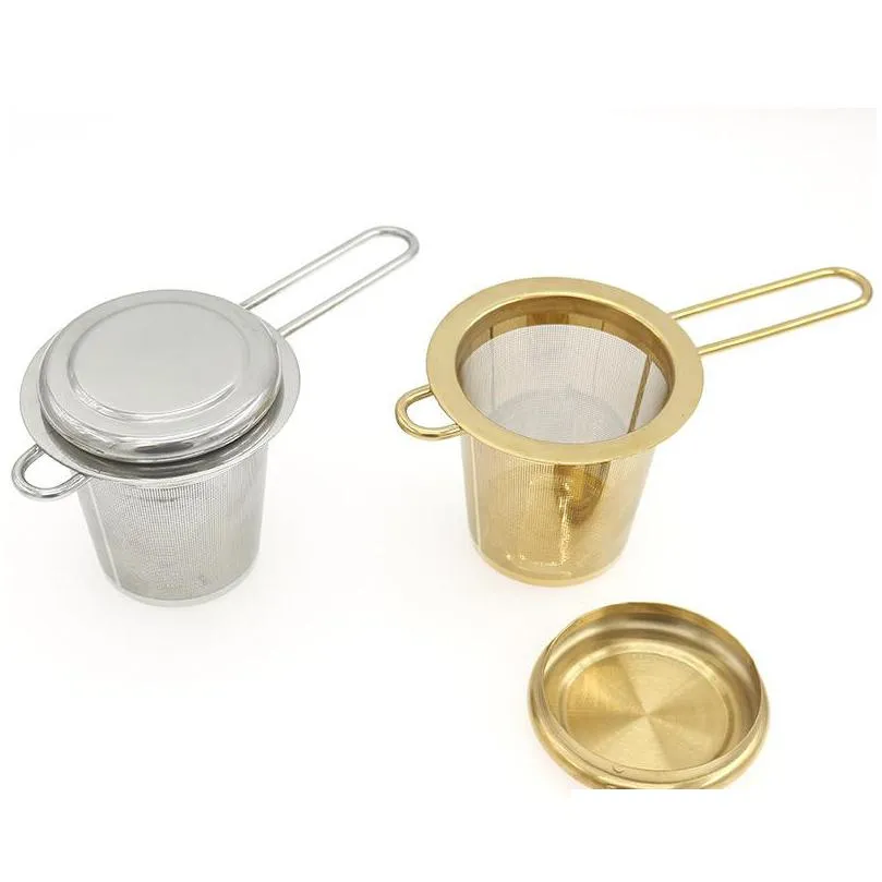 Narzędzia do herbaty kawy 304 Herbat ze stali nierdzewnej sitko mini infuser dom waniliowy filtr przyprawowy dyfuzor akcesoria kuchenne Dro dhgarden dhxaz