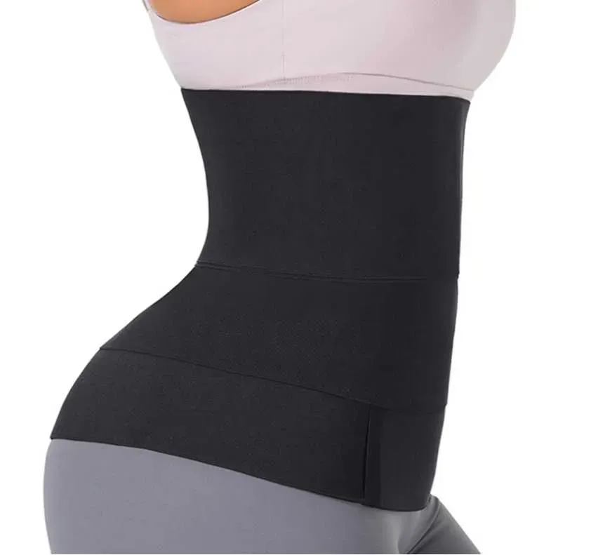 Waist Trainer for Women Bandage Tummy Sweat Wrap Plus Size Workout Waist Trimmer Gym Sport 2M  4M 5M 6M