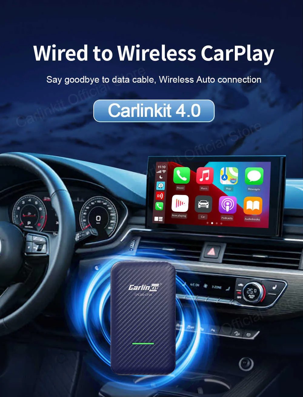 carlinkit 4.0 cp2a wireless android auto