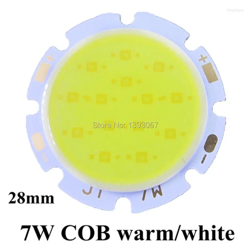 50pc/partia 7W okrągłe kolby super jasne LED SMD Chip Light Lampa żarówka