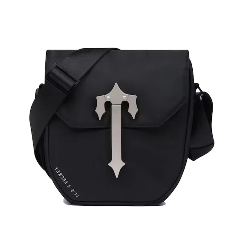 New Designer Trapstar Bag IRONGATE T Borsa a tracolla Canvas Donna e uomo UK London Metal T Borsa Postino impermeabile Borse Borse Cintura Messenger