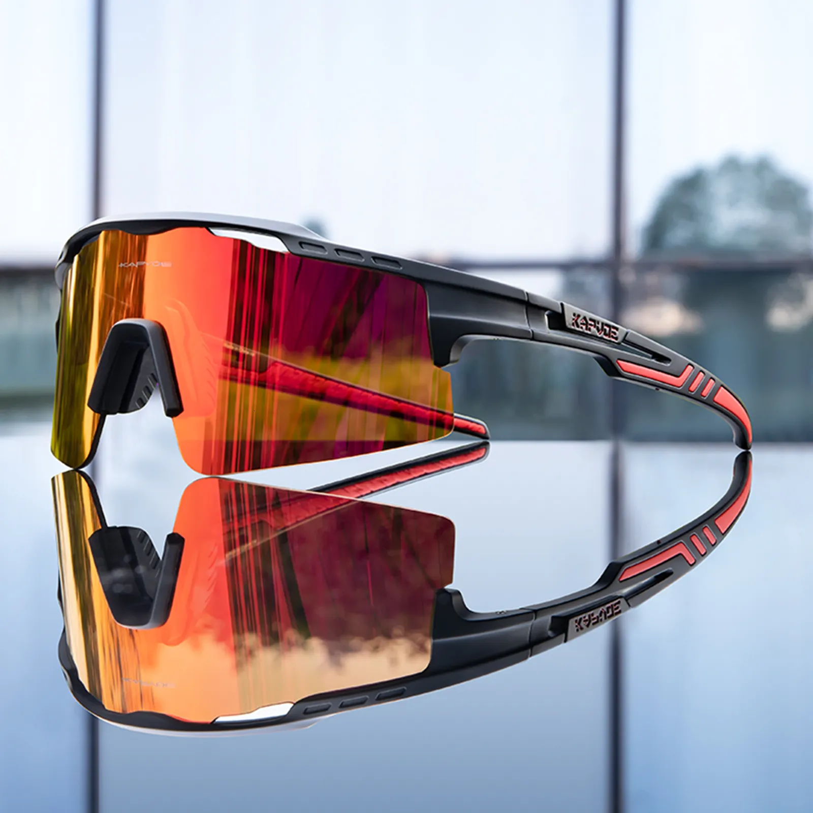Kapvoe Sport Polarized Sunglasses For Men And Women MTB UV400