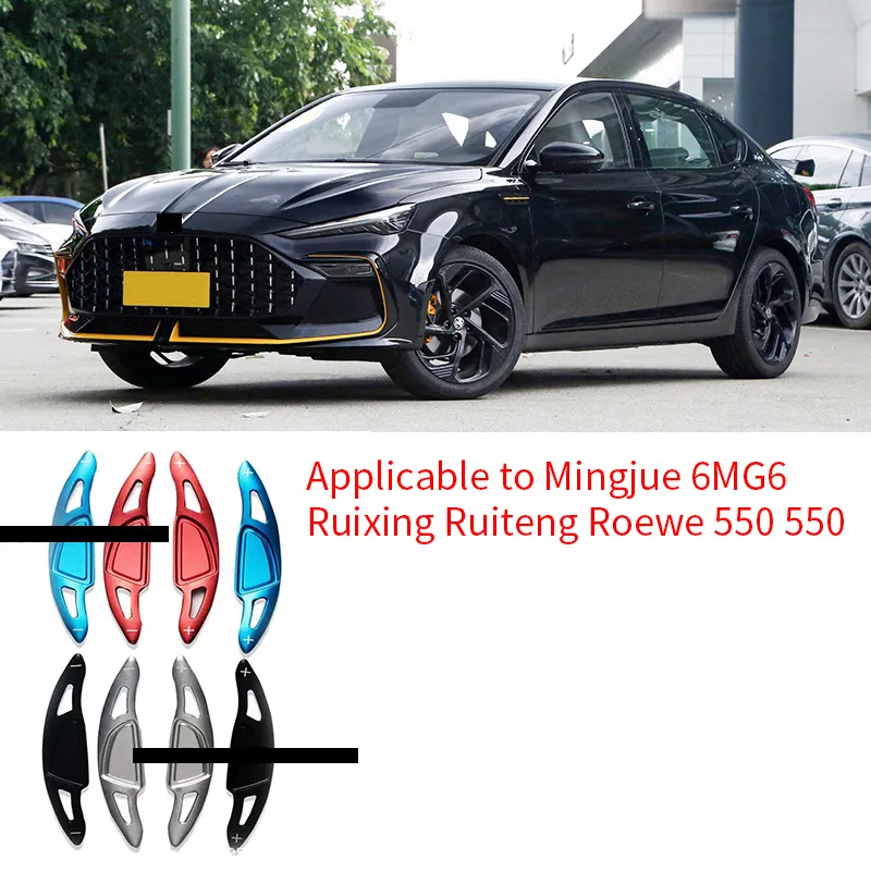 Palettes de changement de vitesse pour voiture MG 6 Ruiteng Roewe 550, palettes décoratives pour volant intérieur
