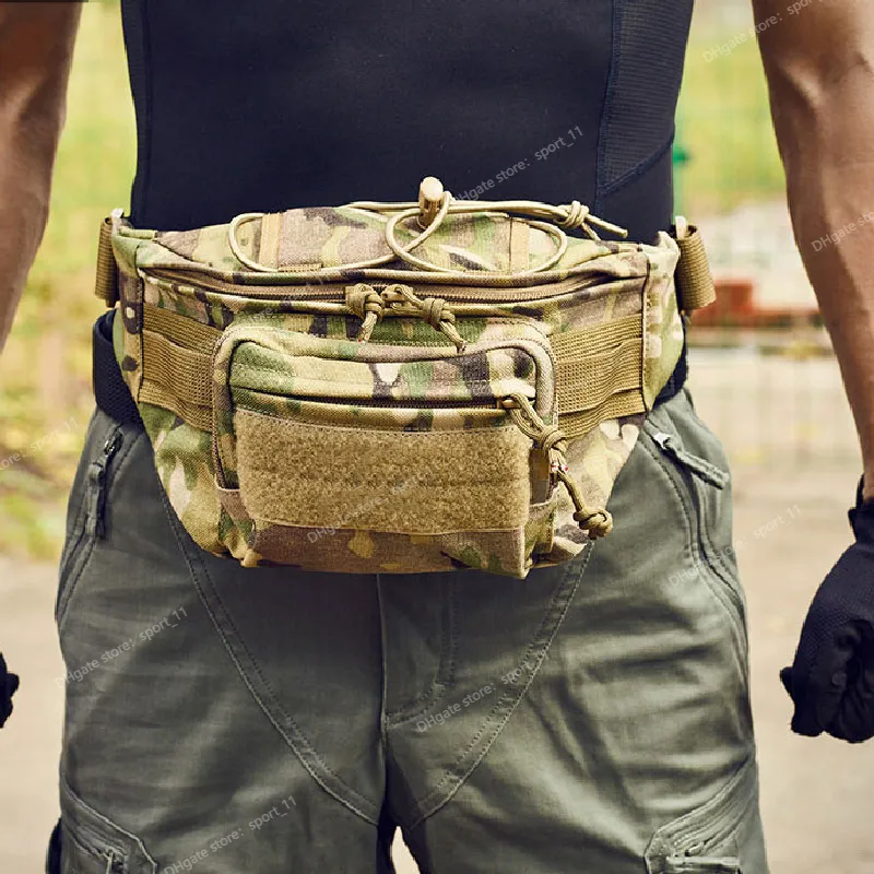 Outdoor Men Waterproof Molle Waist Fanny Pack Tactical Military Sport Army  Bag Hiking Fishing Hunting Camping Travel Belt Pack Camping HikingOutdoor  Bags From 21,11 €