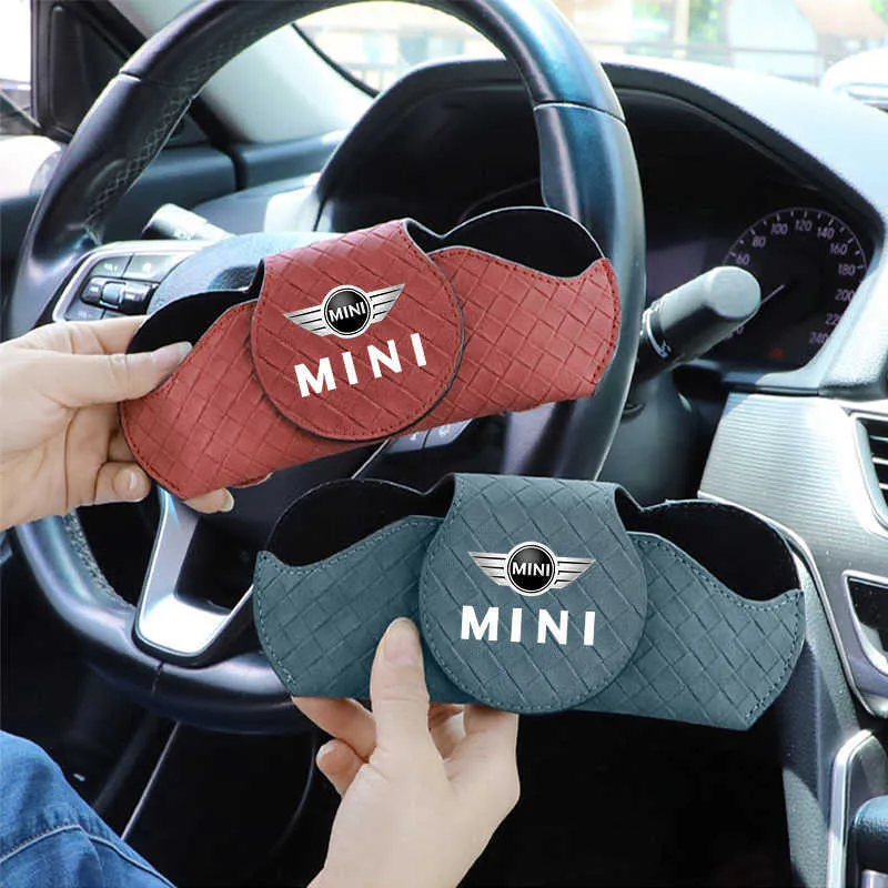 Boîtes De Rangement Pour Siège Voiture Mini Cooper – Anti-fuite, Noir PU, 2 Pièces, Pour Countryman Clubman Etc.