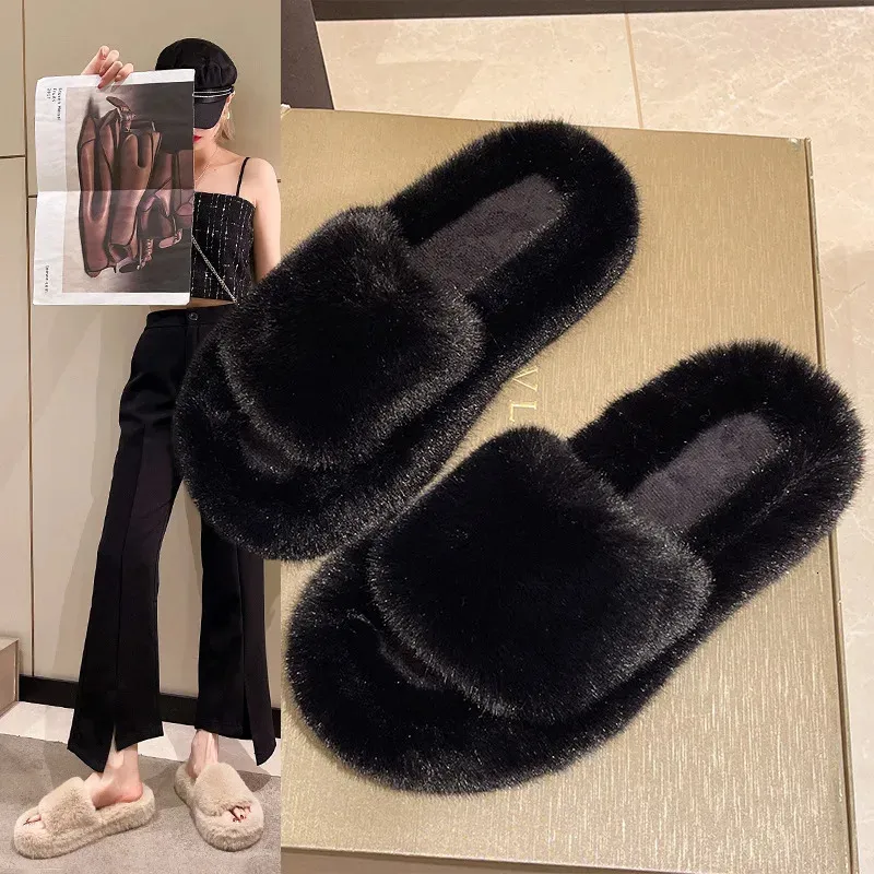 Slippers 4CM platform women's household cotton slippers suitable for indoor bedroom apartments warm winter shoes 231118