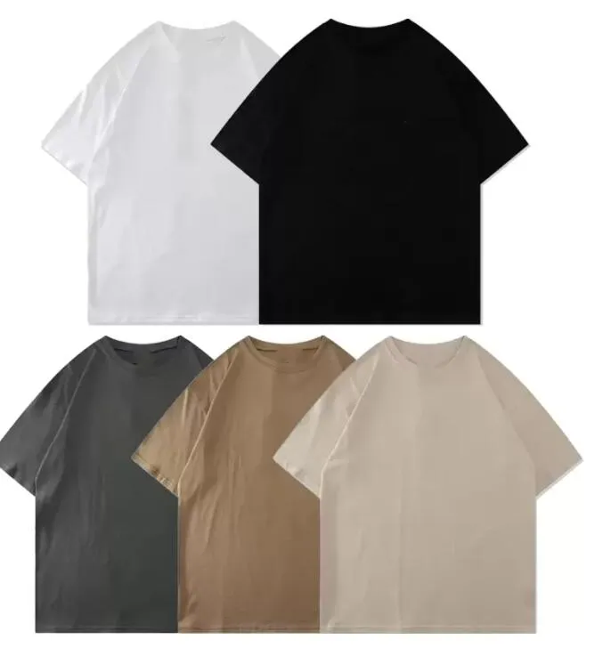 Designer Mens T Shirt Poitrine Lettre T-shirts Chemise À Manches Courtes Surdimensionné Lâche Oversize Casual T-shirts Tops Hommes Femmes noir 5XL