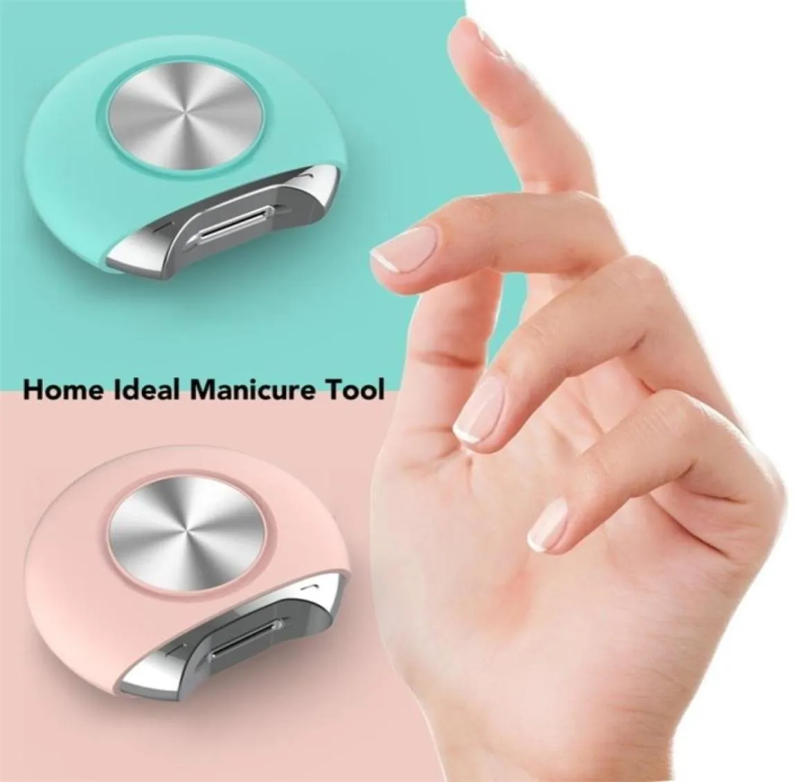 Elektryczne polerkowanie na paznokcie Clipper Professional Trimmer Manicure Maszyna Mini Portable Finger Tools for Kids Baby 2202263393665636673