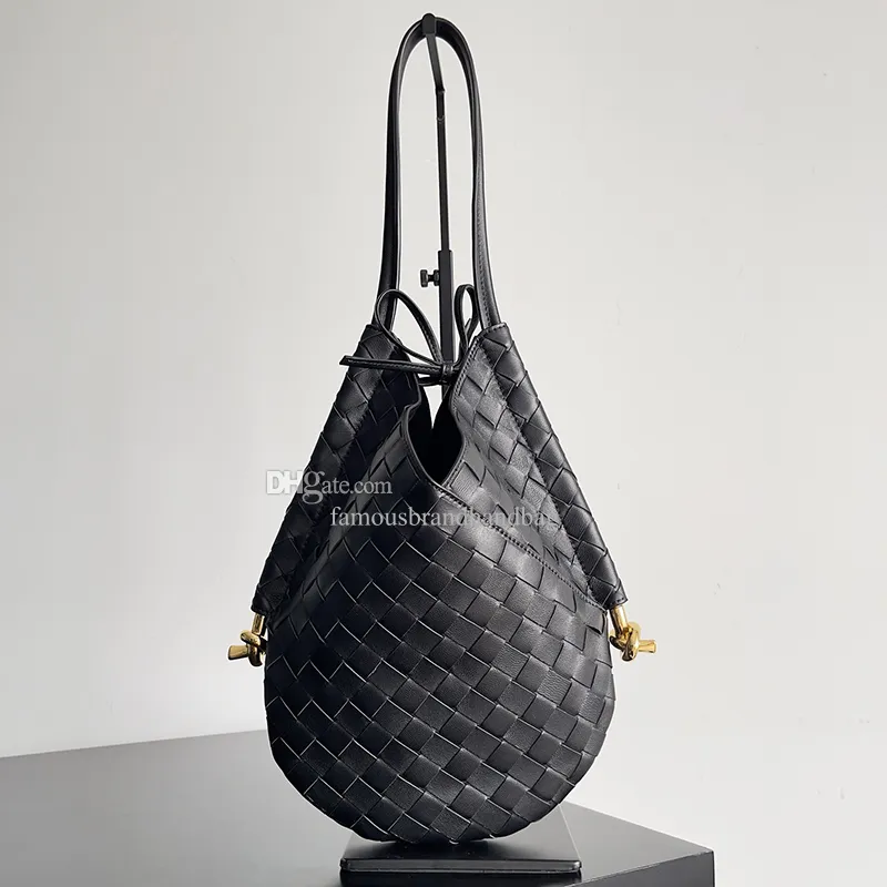 Sac à bandoulière design 26CM, sac Hobo de luxe, sac sous les bras 10A, sac de Shopping de qualité miroir, fourre-tout en peau d'agneau avec boîte B78V