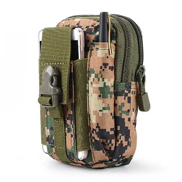 Caixa de telefone celular Mille Molle bolsa Bolsa de cintura camufla