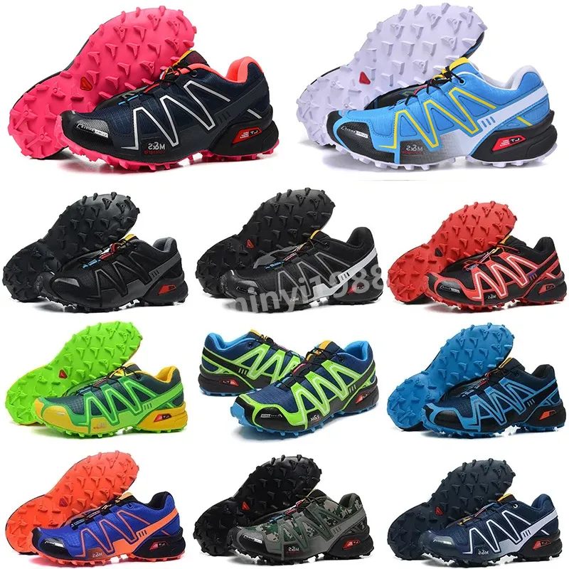 2024 Designer Scarpe sportive Speed Cross 3 Scarpe da corsa Scarpe da ginnastica da uomo SpeedCross 3s Sport Luxurys Sneakers Outdoor Donna taglia 36-41 Z11