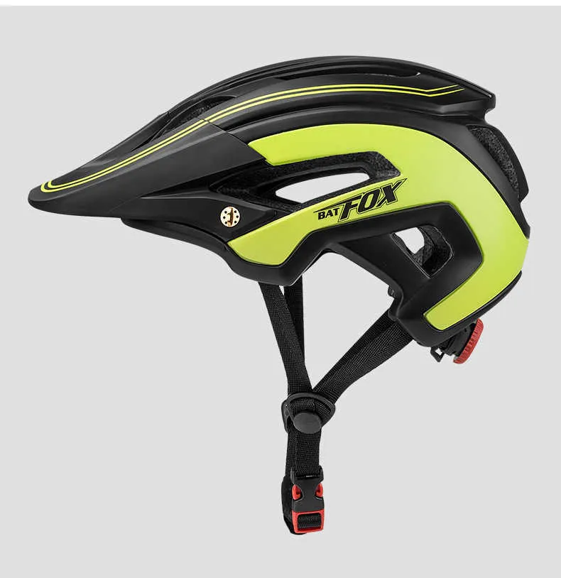 Cycling Helmets BATFOX Bike Helmet Overall Molded Mountain Road