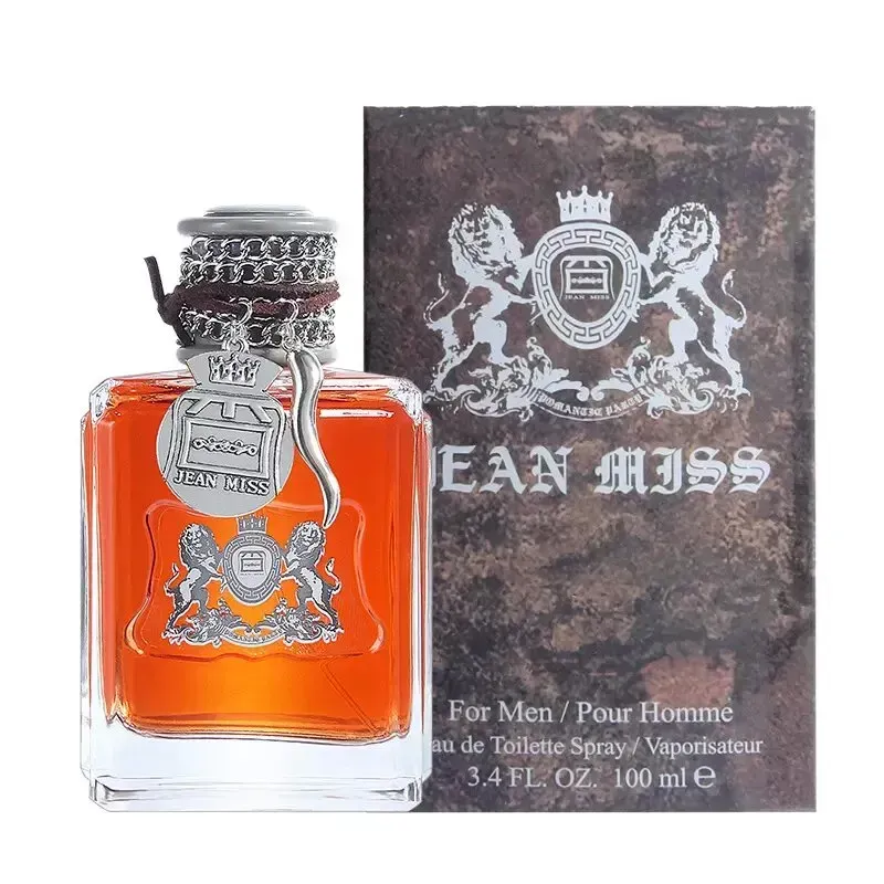 Jean Miss Men 향수 Duradero eau de toilette seduce feromonas 남자 스프레이 병 콜로니아 Para Hombre 100ml