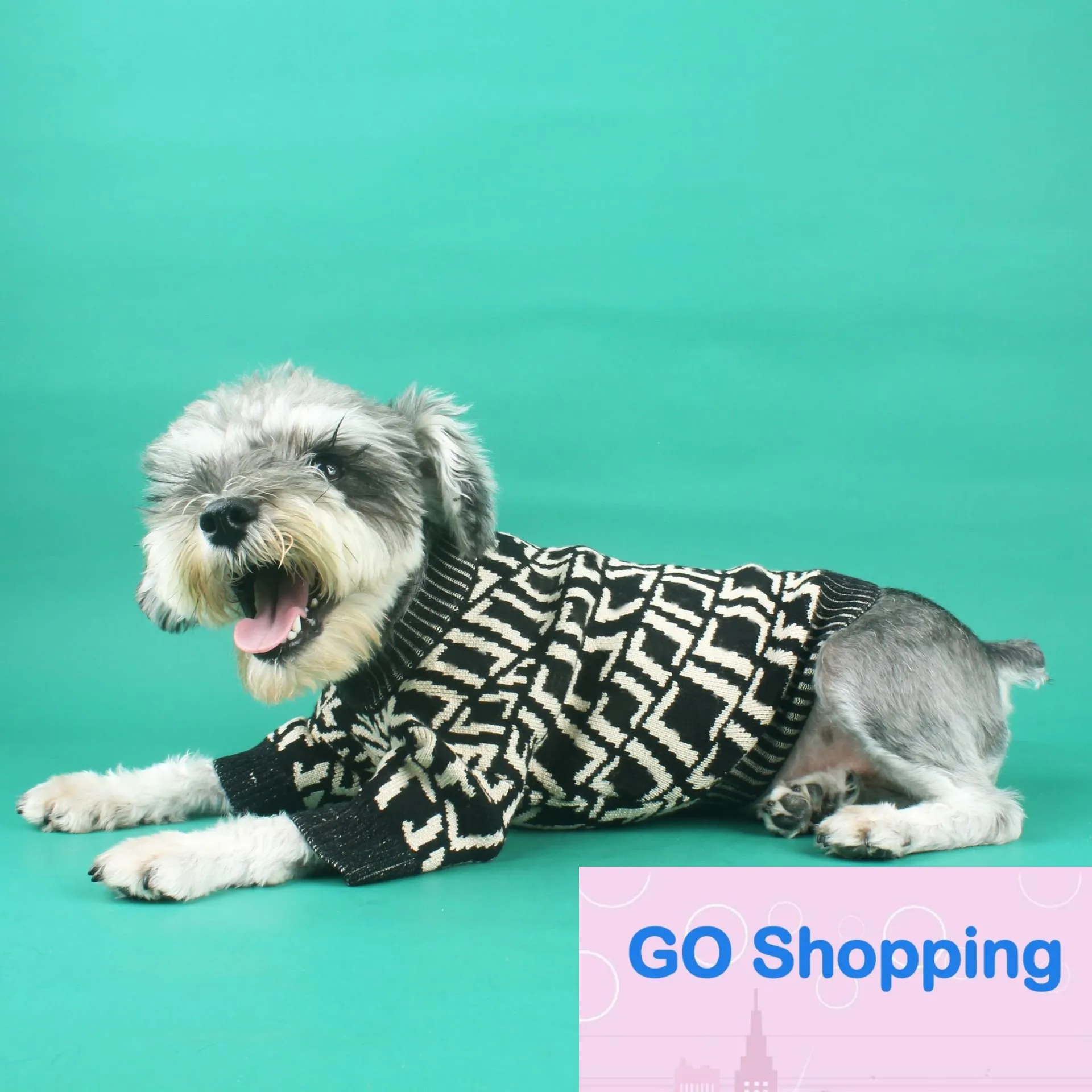 Vetements pour chiens Marque de mode pour animaux de compagnie Pull Lettres irregulieres Conception de vetements pour chiens de petite et moyenne