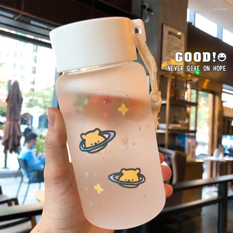 Mugs Water Cup Female Cute Fresh Frosted Forest Personality Plastic Trend Girl Simple Portable Fashion Net Red Creative