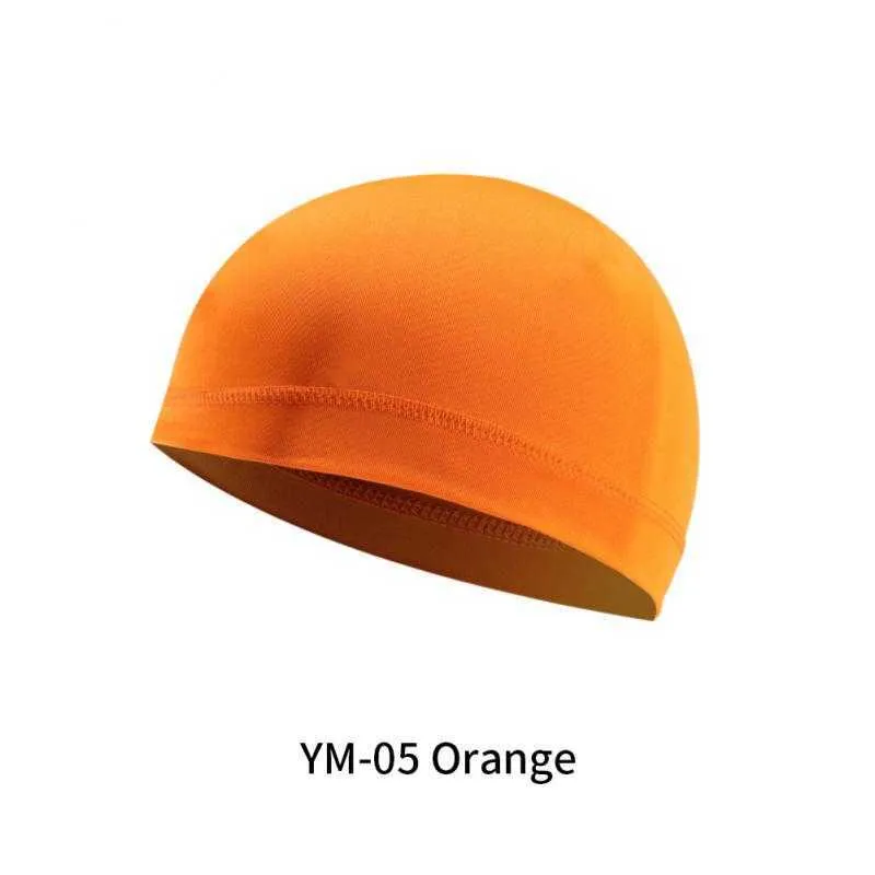 Swimming caps Adults Swimming Cap Waterproof Silicone Swim Caps Long Hair Unisex Diving Pool Hat with Ear Cover Protect for Women Men P230418