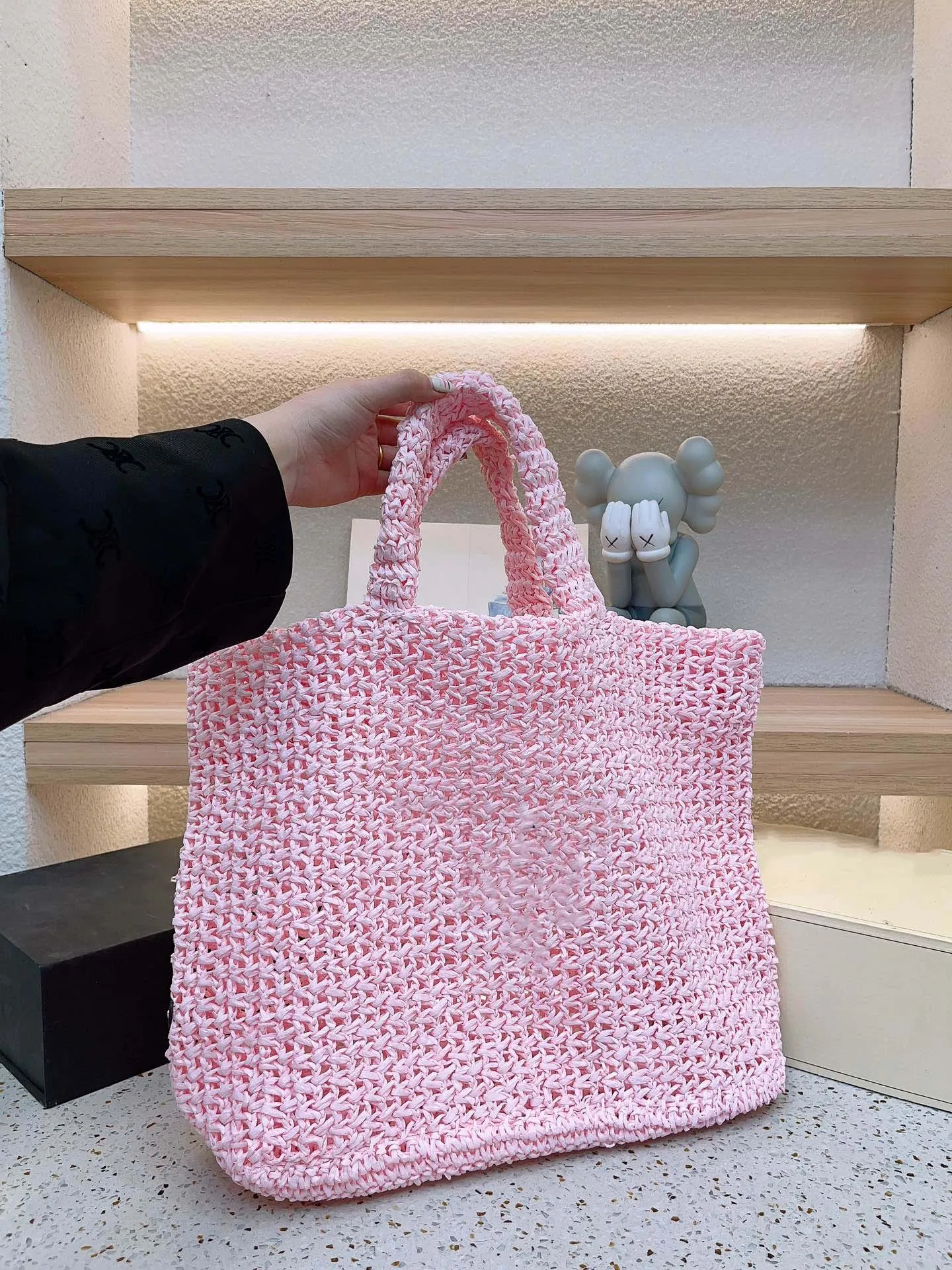 Дизайнерские женские сумки с плетеным мешком с тиснением монограммы сумки сумочка кошелька