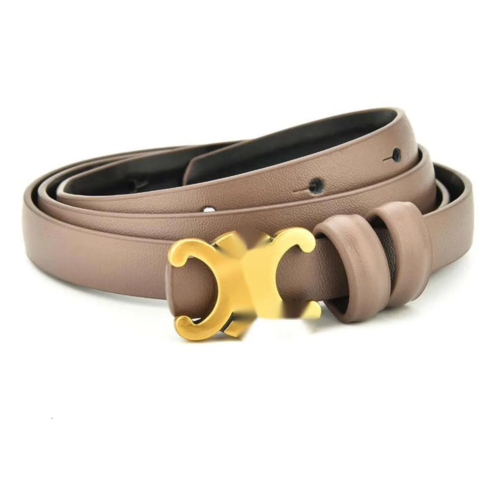 Clne Belt Luxe Mode Top Qualité Ceinture En Cuir Véritable Pour Femmes En Robe À La Mode Et Polyvalente Avec Ceinture Et Ceinture De Jeans