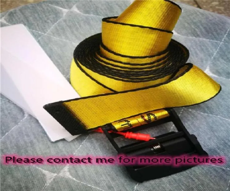 Ceinture jaune 2025 et noir