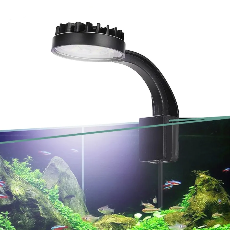 水族館ミニライトLED CLIP for Plants Aquatic Freshwater Water Gras