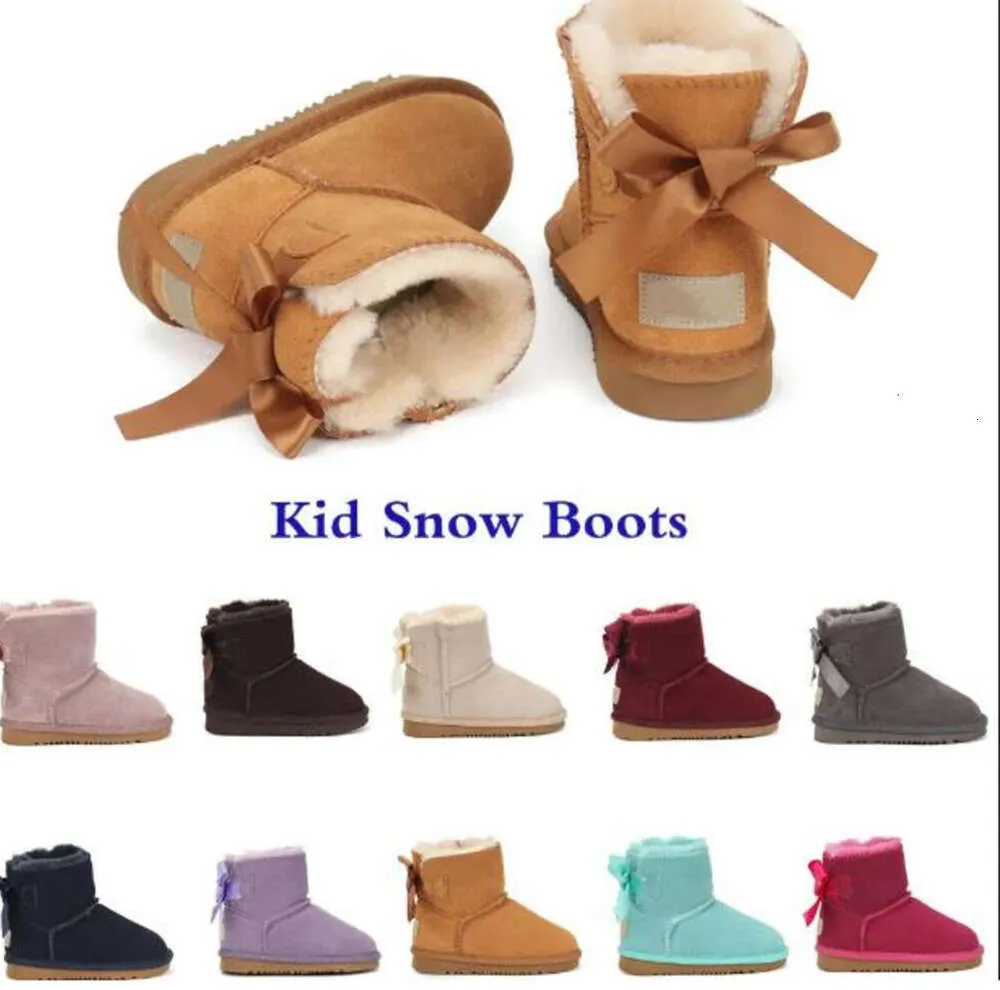 UGGsity 2024 Kids Snow Boots Designer Winter Snow Shoes For Boys And