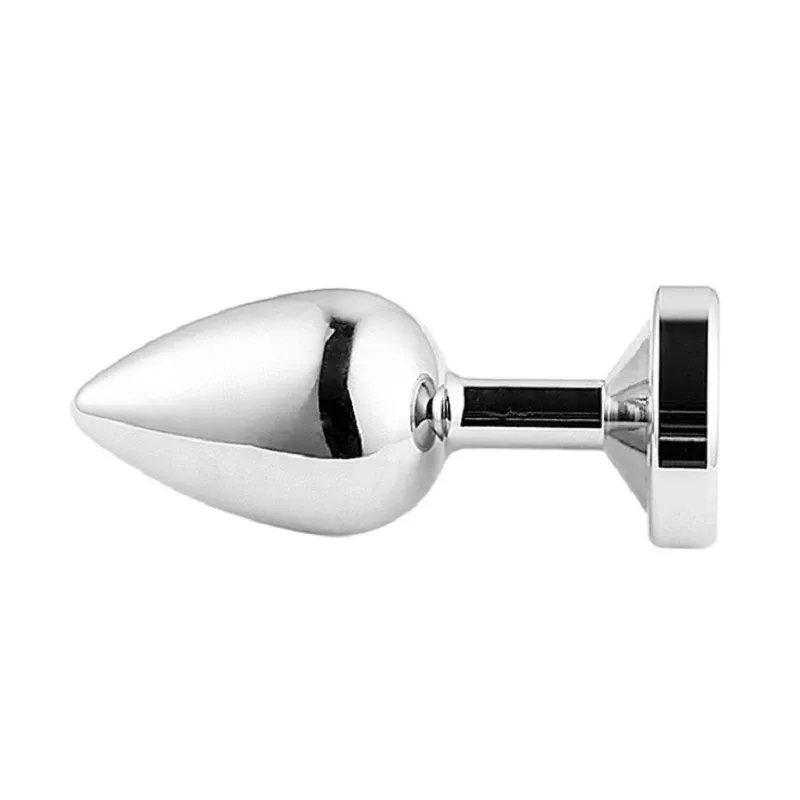 Plug anale in metallo con luce giocattolo del sesso per coppia, sughero luminoso, massaggio alla prostata, butt plug, coda, giocattoli erotici_voghion.com