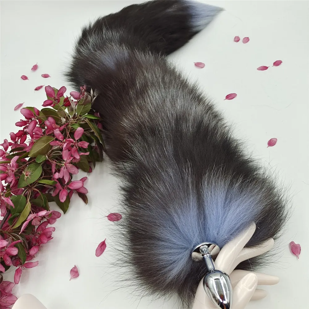 Silver Fox Fur Tail Butt Plug 27.5 Inch Cosplay... From Fashionalcharm, $30.15 | DHgate.Com Silver Fox Fur Tail Butt Plug 27.5 Inch Cosplay... From Fashionalcharm, $30.15 | DHgate.Com