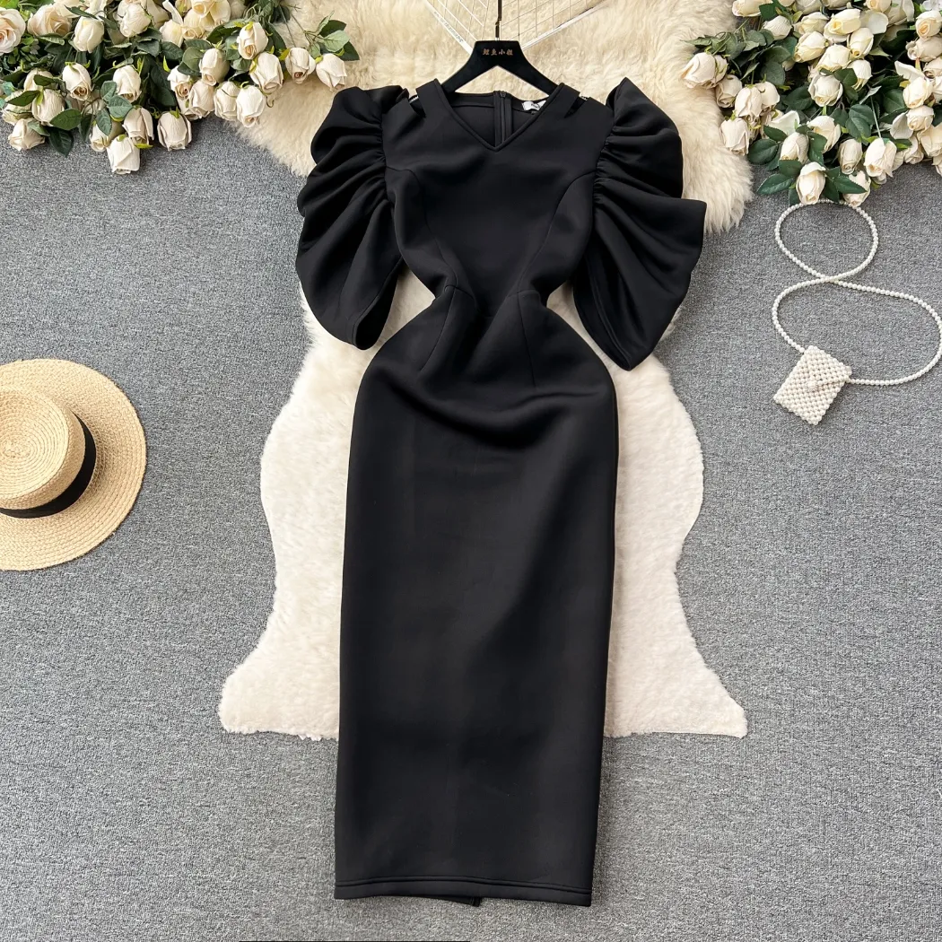elegant retro dresses Retro 50s 60s Open Back Prom Formal Evening Dress