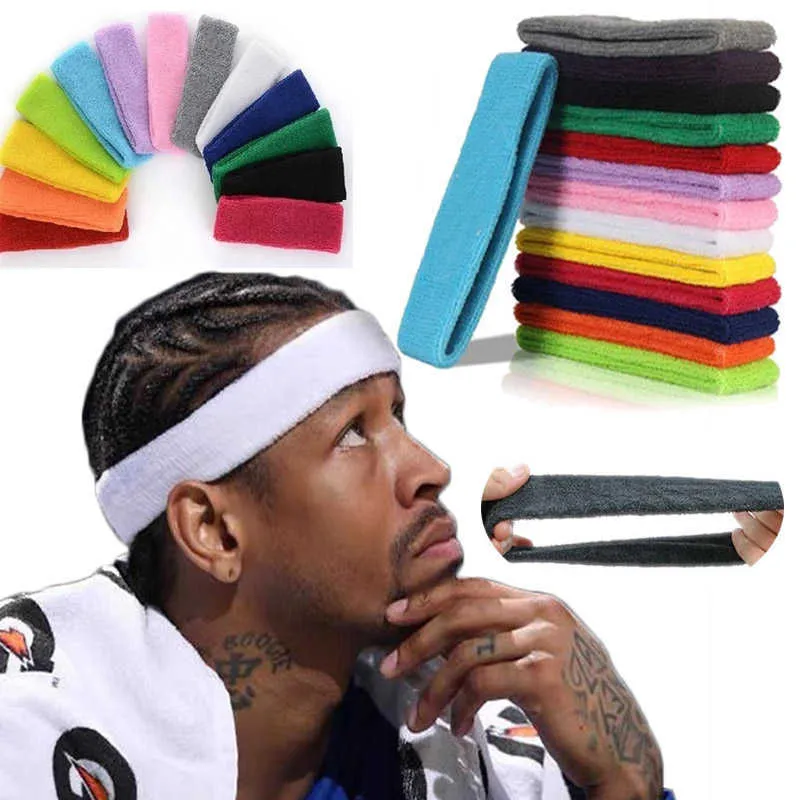 Headbands Sports Headband Sweatband For Men Women Fitness Stretch