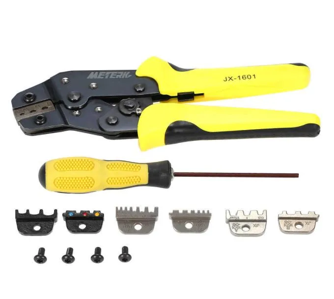 Professional Wire Stripper Crimper Cable Cutter Automatic Multifunctional Terminal Stripping Crimping Pliers Tools2833285