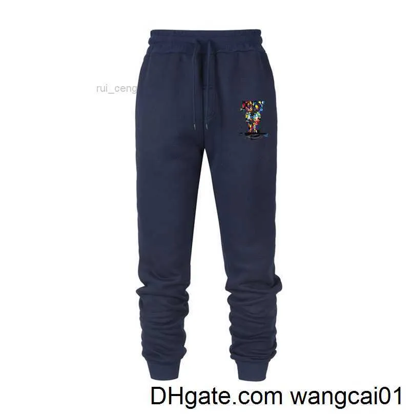 Wangcai01men's Pants Designer Projektant marki Męskie spodnie drukowane 2022 mężczyzn fitness Anew Golf Druku