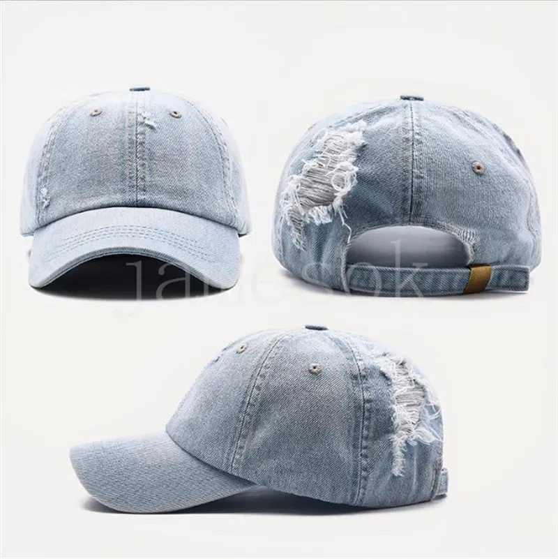 Plain denim dad hat sales
