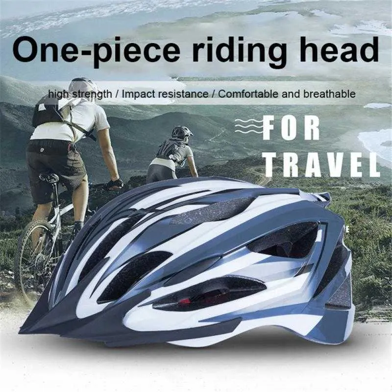 Cycling Helmets Mountain Road Bike Helmet Men Sports Riding Safety Cap Carbon Fiber Cycling Helmet Ultralight MTB Bicycle Split Helmet For Adult