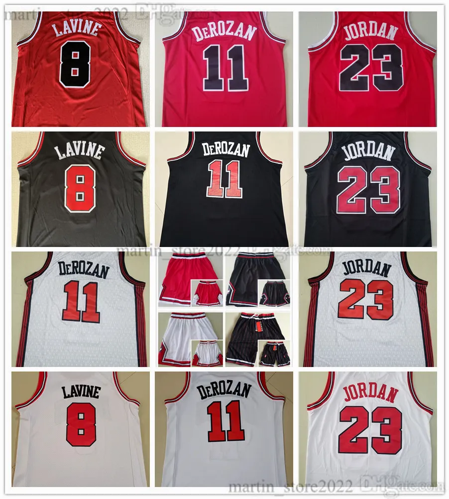 Stitched Men 2023 City Basketball Zach 8 LaVine Jerseys DeMar 11