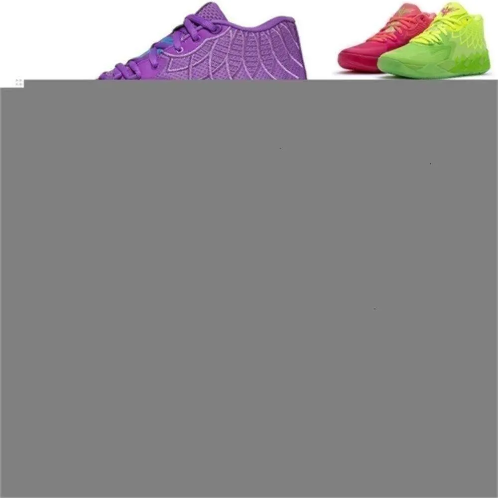 Lamelo Fashion Lamelos Ball Mb01 Scarpe da basket Big Size 12 Not From Here Red Blast Be You City Galaxy Ufo Sneakers Sport Purple Cat Top Q